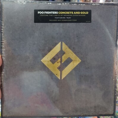 Foo Fighters Concrete and Gold LP Vinyl Musica Original Nuevo Sellado