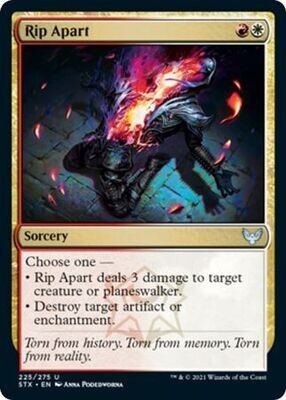 Rip Apart 225/275 Strixhaven: School of Mages Singles