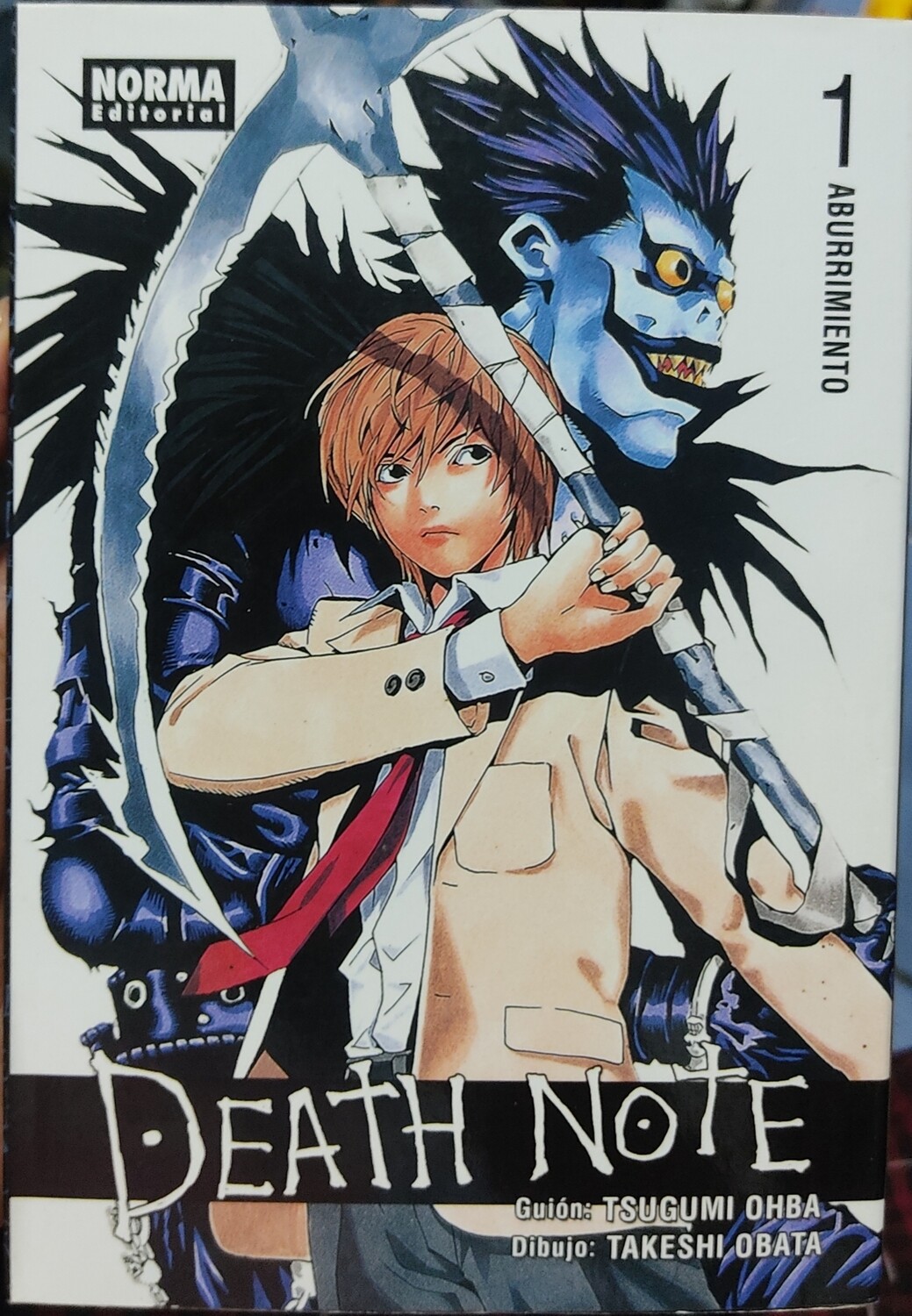 BA9 Death Note Manga Volumen 1 Espanol Norma