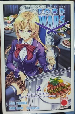 Shokugeki no Soma Manga Volumen 2 Espanol Panini