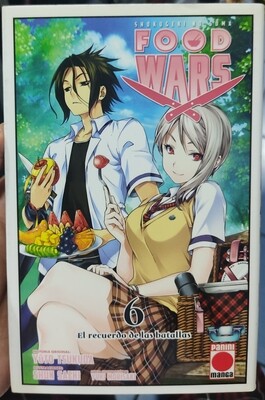 Shokugeki no Soma Manga Volumen 6 Espanol Panini