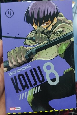 Kaiju Number 8 Manga Volumen 4 Espanol Panini