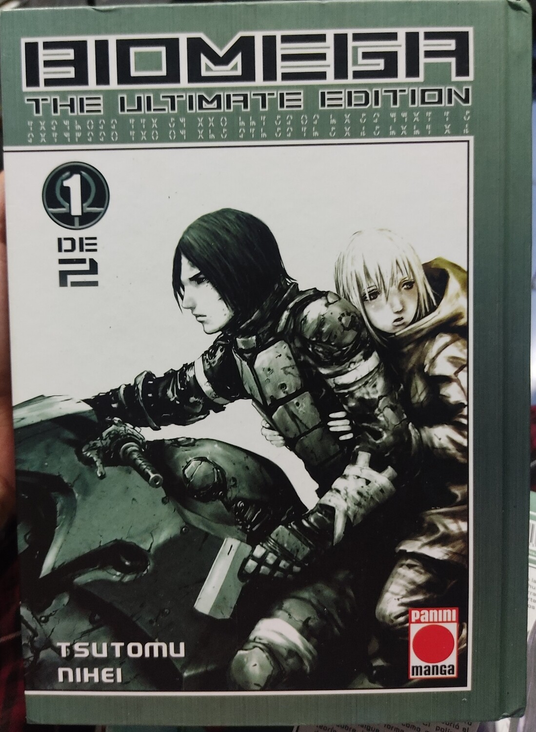 BA35-500 Biomega Manga Volumen 1 Espanol Panini Tapa Dura