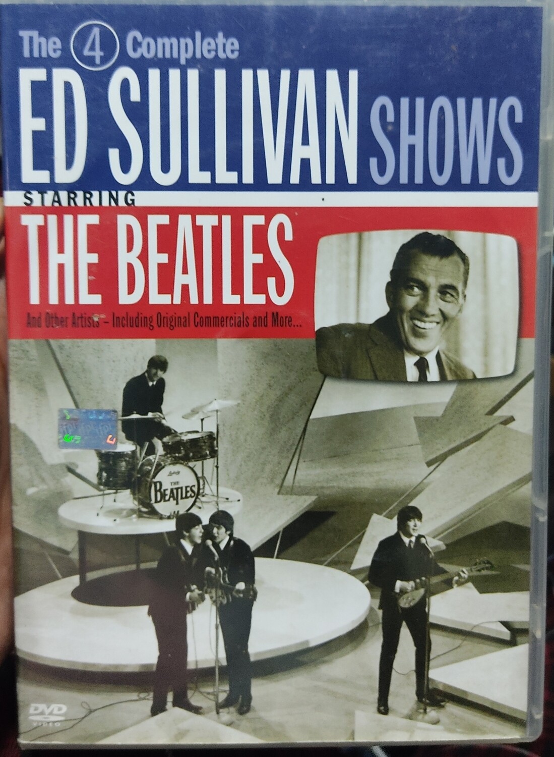 BA Ed Sullivan Shows The Beatles DVD Usado Completo