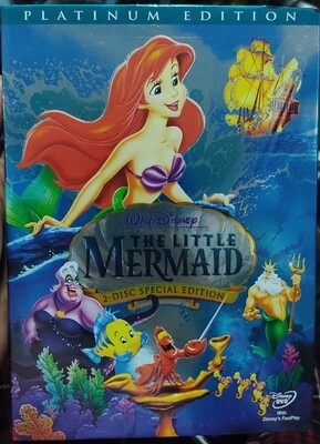 BA The Little Mermaid Platinum Edition DVD Usado Completo  Disney