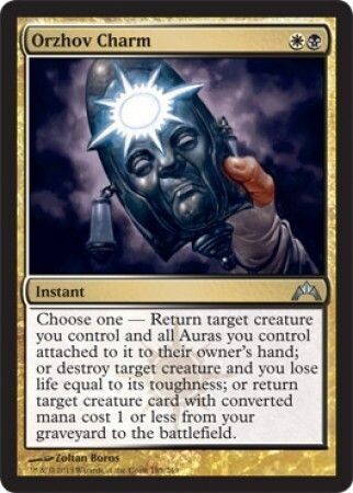 Orzhov Charm Gatecrash Singles