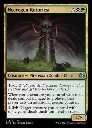 Necrogen Rotpriest 212/271 Phyrexia All Will Be One Singles