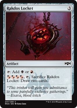 Rakdos Locket 237/259 -  Ravnica Allegiance Singles