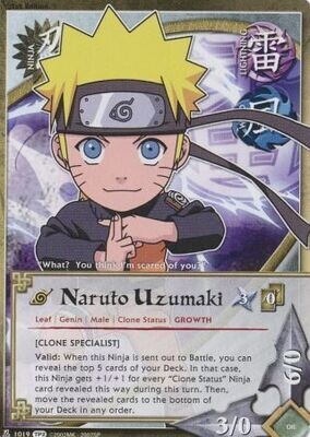 Naruto Uzumaki [Clone Specialist]- 1019 - Common
Naruto: Tournament (Chibi) Pack 2