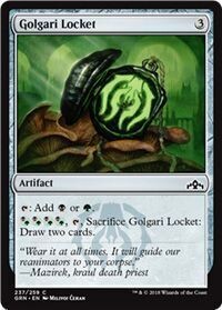 Golgari Locket 237/259 - Guilds of Ravnica Singles