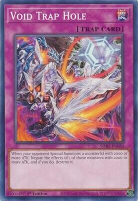 Void Trap Hole - SDBT-EN030 - Common 1st Edition Beware of Traptrix 1st Edition Singles