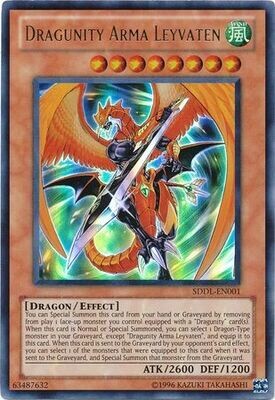 Dragunity Arma Leyvaten - SDDL-EN001 - Ultra Rare Unlimited
Structure Deck: Dragunity Legion [SDDL] Unlimited