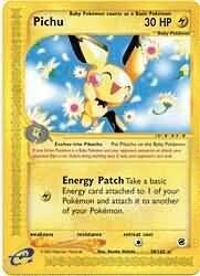 Pichu - 58/165 - Rare
Expedition Singles