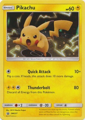 Pikachu - SM227 - Promo
Pokemon Sun &amp; Moon Promos