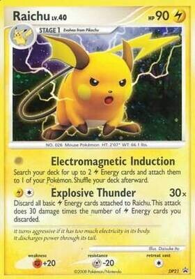 Raichu - DP21 - Holo Promo
Pokemon Diamond &amp; Pearl Promos