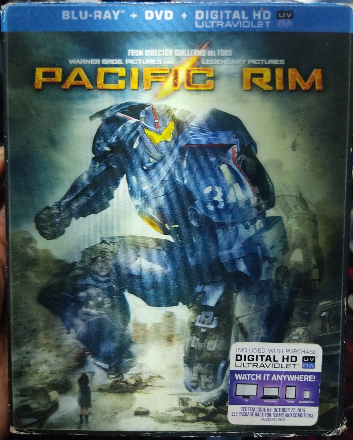 BA Pacific Rim Blu Ray Original Usado Completo