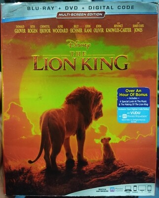BA The Lion King Blu Ray Original Usado Completo