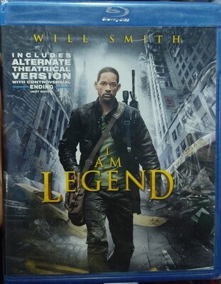 SJ I Am Legend Blu Ray Original Nuevo Sellado