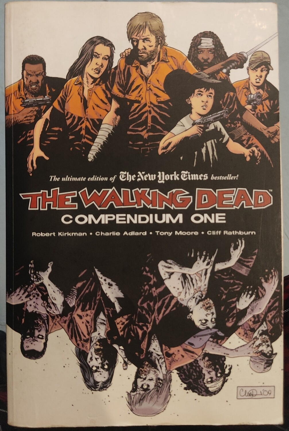 TS The Walking Dead Compendium One Image Comics Ingles