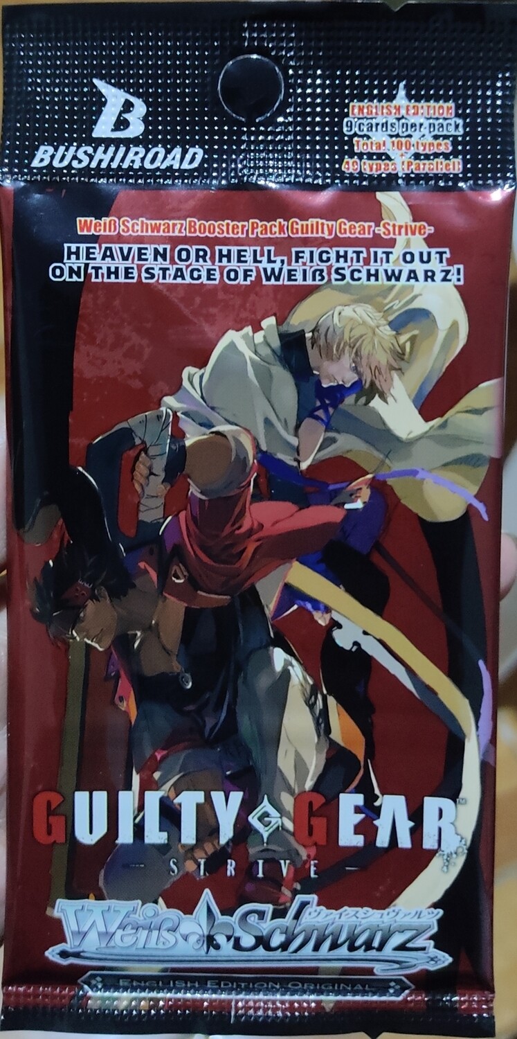 SH2 Guilty Gear Strive Weiss Schwarz Booster Pack