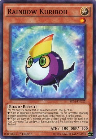 Rainbow Kuriboh - SR01-EN022 - Common 1st Edition Structure Deck: Emperor of Darkness 1st Edition Singles