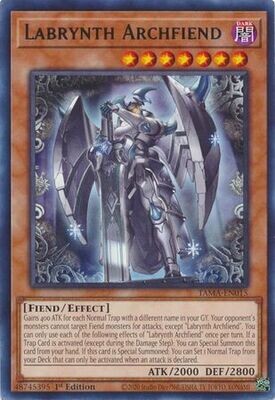 Labrynth Archfiend - TAMA-EN015 - Rare 1st Edition Tactical Masters 1st Edition Singles (espanol)