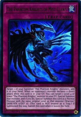 The Phantom Knights of Mist Claws - LEHD-ENC30 - Ultra Rare 1st Edition Legendary Hero Decks 1st Edition Singles