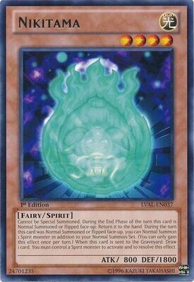 Nikitama - LVAL-EN037 - Rare 1st Edition Legacy of the Valiant 1st Edition Singles (espanol)