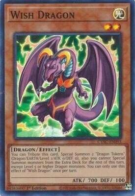 Wish Dragon - CYAC-EN093 - Super Rare 1st Edition Cyberstorm Access 1st Edition Singles