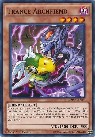 Trance Archfiend - SDPD-EN019 - Common 1st Edition Structure Deck: Pendulum Domination Singles (espanol)