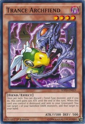 Trance Archfiend - SDPD-EN019 - Common 1st Edition Structure Deck: Pendulum Domination Singles