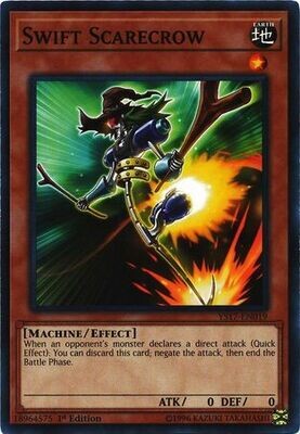 Swift Scarecrow - YS17-EN019 - Common 1st Edition Starter Deck Link Strike Singles