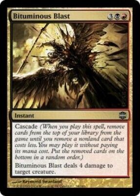 Bituminous Blast 34/145 - Alara Reborn Singles