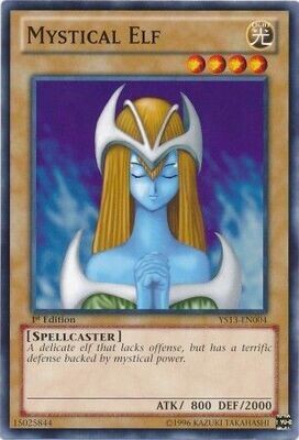 Mystical Elf - YS13-EN004 - Common 1st Edition Starter Deck: Super Starter: V for Victory [YS13]