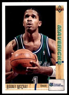 1991-92 Upper Deck Rodney McCray Basketball Cards #109