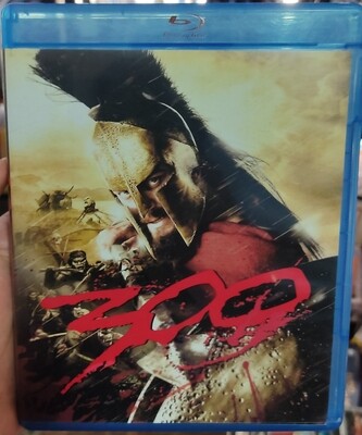 300 Blu Ray Original Usado Completo