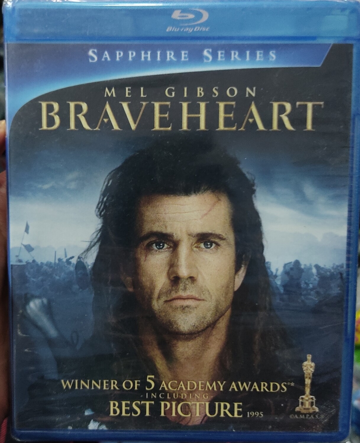 SJ Mel Gibson Braveheart Blu Ray Original Nuevo Sellado