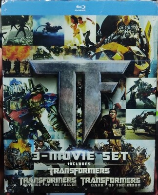 Transformers 3 Movie Set Blu Ray Original Usado Completo