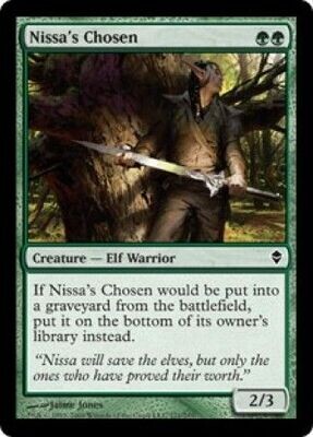 Nissa&#39;s Chosen
Zendikar Singles