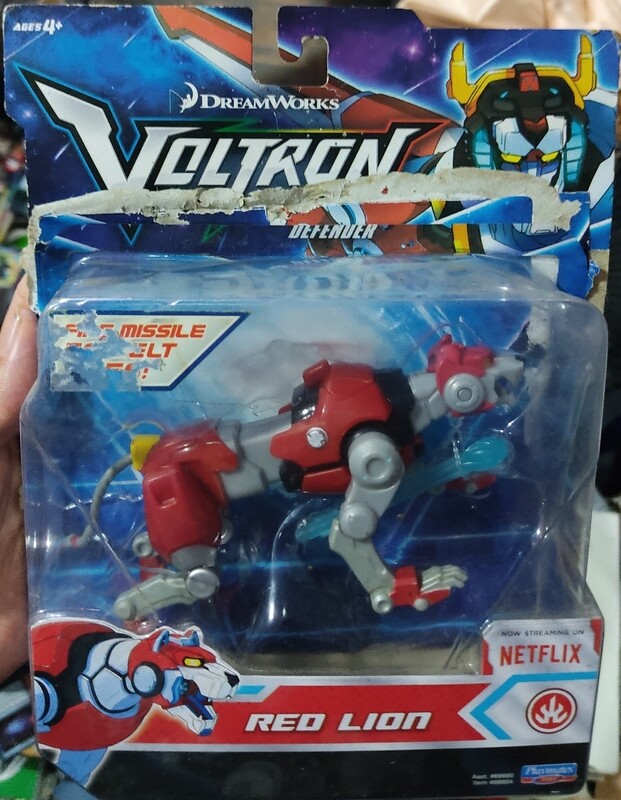 Voltron Red Lion Figura Netflix