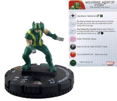Wolverine Agent of Hydra #103 LE Deadpool Marvel Heroclix
Marvel: Deadpool Sin Tarjeta
