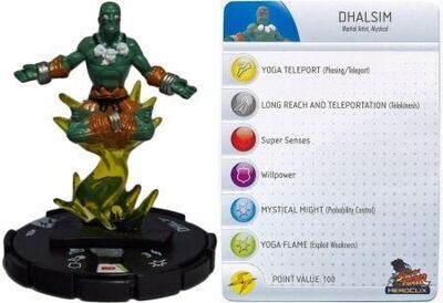 Dhalsim #004 Street Fighter Heroclix
Other: Street Fighter Sin Tarjeta