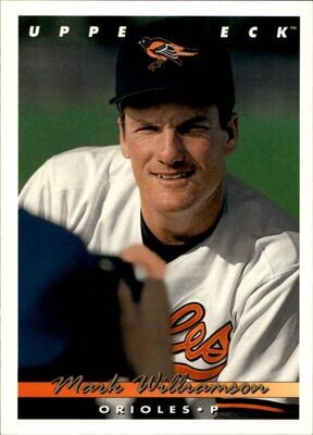 1993 Upper Deck Baseball #722 Mark Williamson