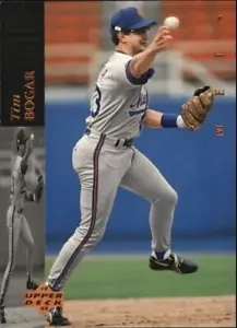 1994 Upper Deck New York Mets Baseball Card #101 Tim Bogar