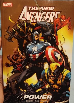 SH8 The New Avengers Power Comic TP Marvel Comics Ingles