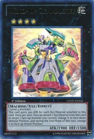 Wind-Up Zenmaister - GENF-EN042 - Ultra Rare 1st Edition
Generation Force 1st Edition Singles