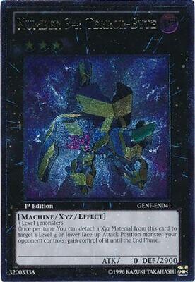 Ultimate Rare - Number 34: Terror-Byte - GENF-EN041 1st Edition
Generation Force 1st Edition Singles
