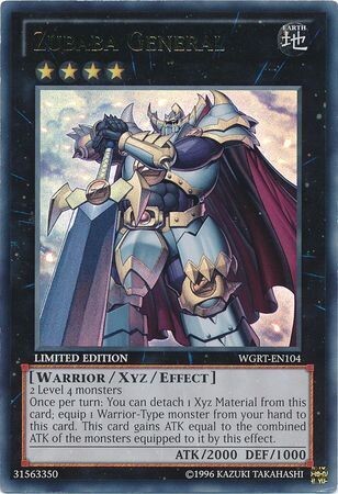Zubaba General - WGRT-EN104 - Ultra Rare Limited 1st Edition
War of the Giants Reinforcements