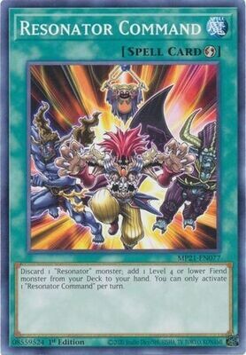 Resonator Command - MP21-EN077 - Common 1st Edition 2021 Mega-Tin: Ancient Battles 1st Edition Singles
