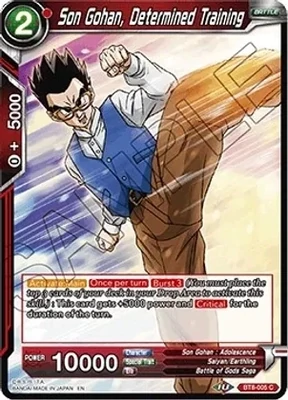 Son Gohan, Determined Training - Malicious Machinations (DBS-B08)
Malicious Machinations